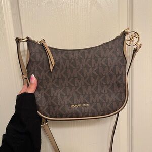 BRAND NEW Michael Kors Brown Crossbody Bag